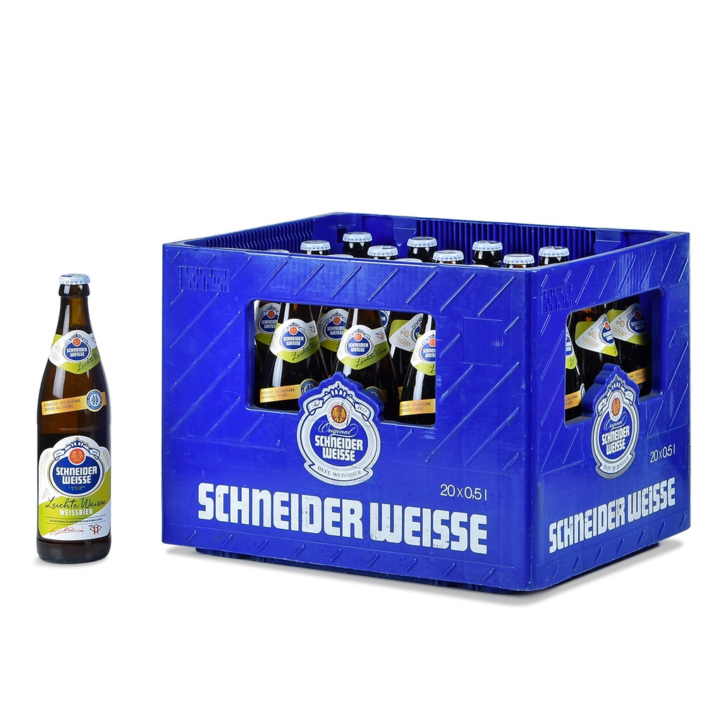 [100258/470] SCHNEIDER WEISSE TAP 11 LEICHT  20 x 0,5 LITER