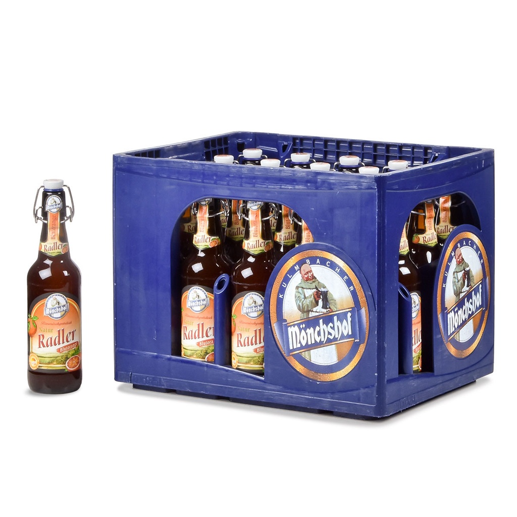 [100207/475] MÖNCHSHOF NATUR RADLER BLUTORANGE  20 x 0,5 LITER