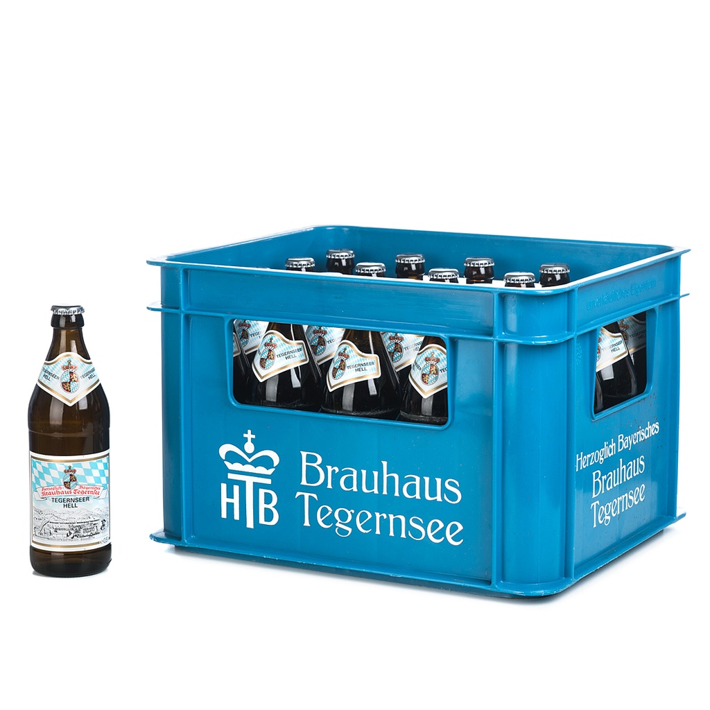 TEGERNSEER HELL LEICHT  20 x 0,5 LITER