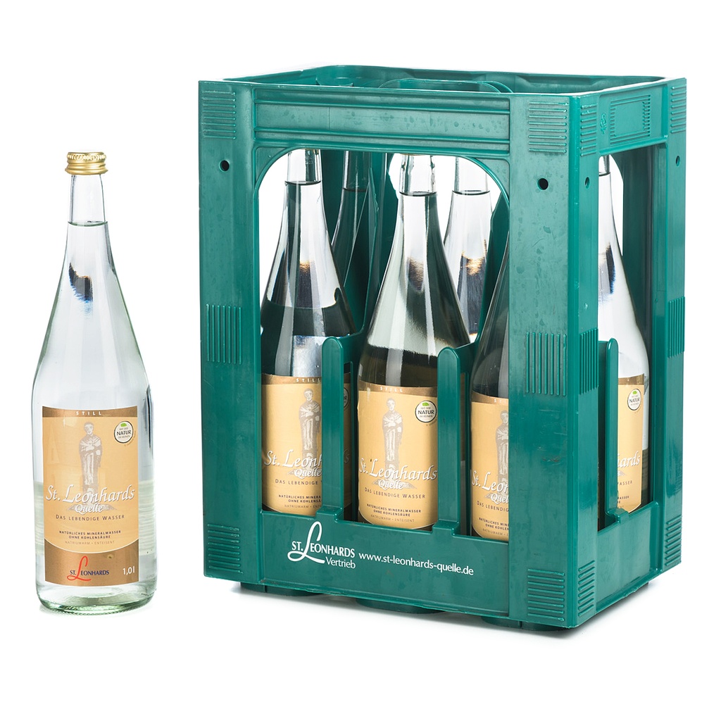 [100347/359] St. Leonhardsquelle Still  6 x 1,0 LITER