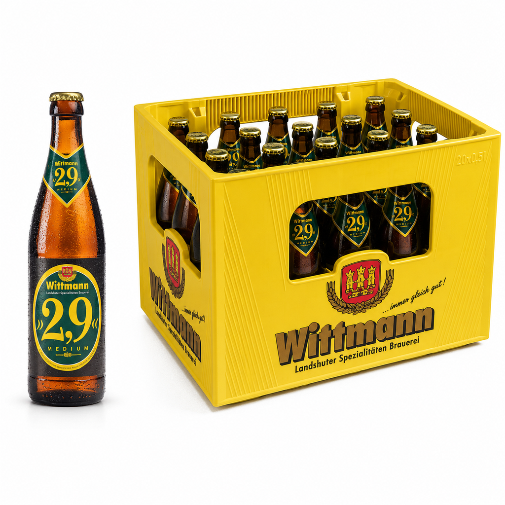 [101322/470] WITTMANN HELL 2,9 MEDIUM  20 x 0,5 LITER