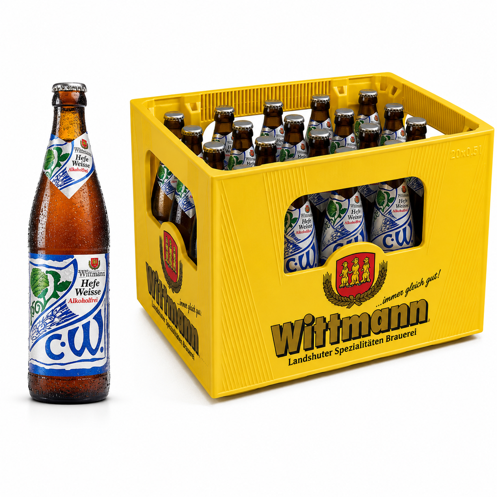 WITTMANN HEFE-WEISSE ALKOHOLFREI  20 x 0,5 LITER