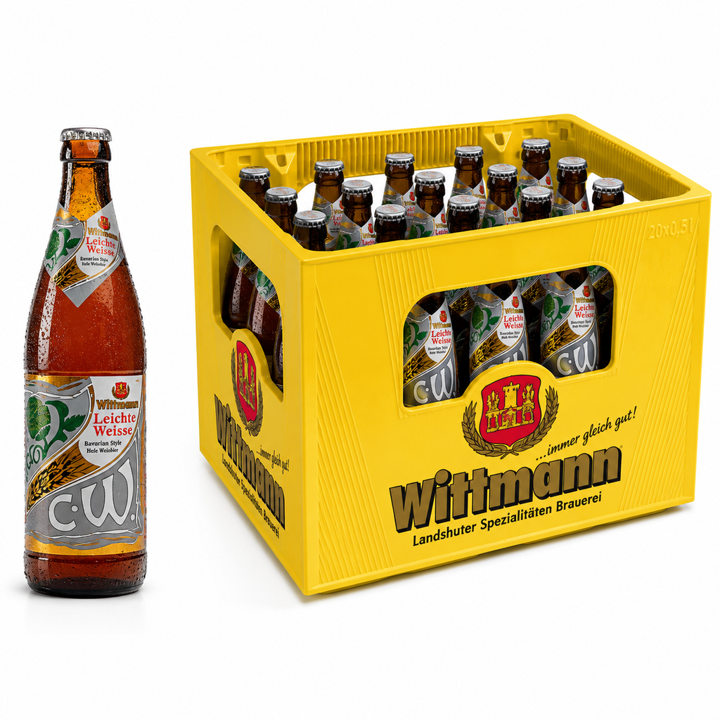 [101318/470] WITTMANN HEFE-WEISSE LEICHT  20 x 0,5 LITER