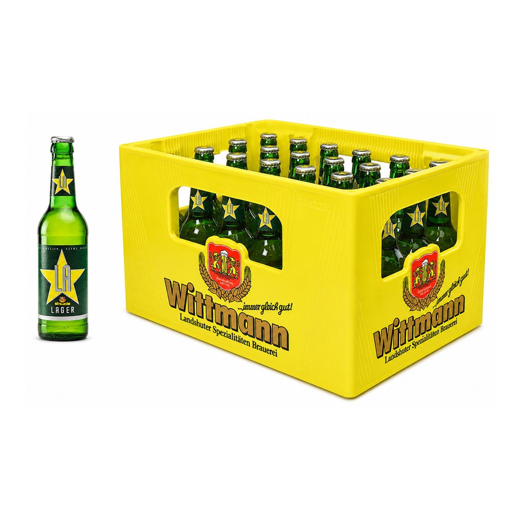 [101317/500] WITTMANN LA LAGER  24 x 0,33 LITER