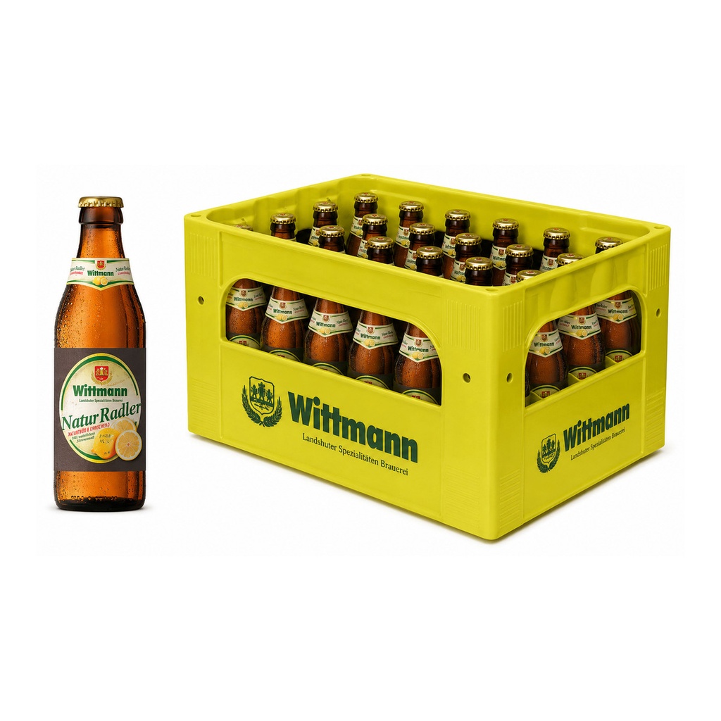 WITTMANN NATUR RADLER ALKOHOLFREI  24 x 0,33 LITER