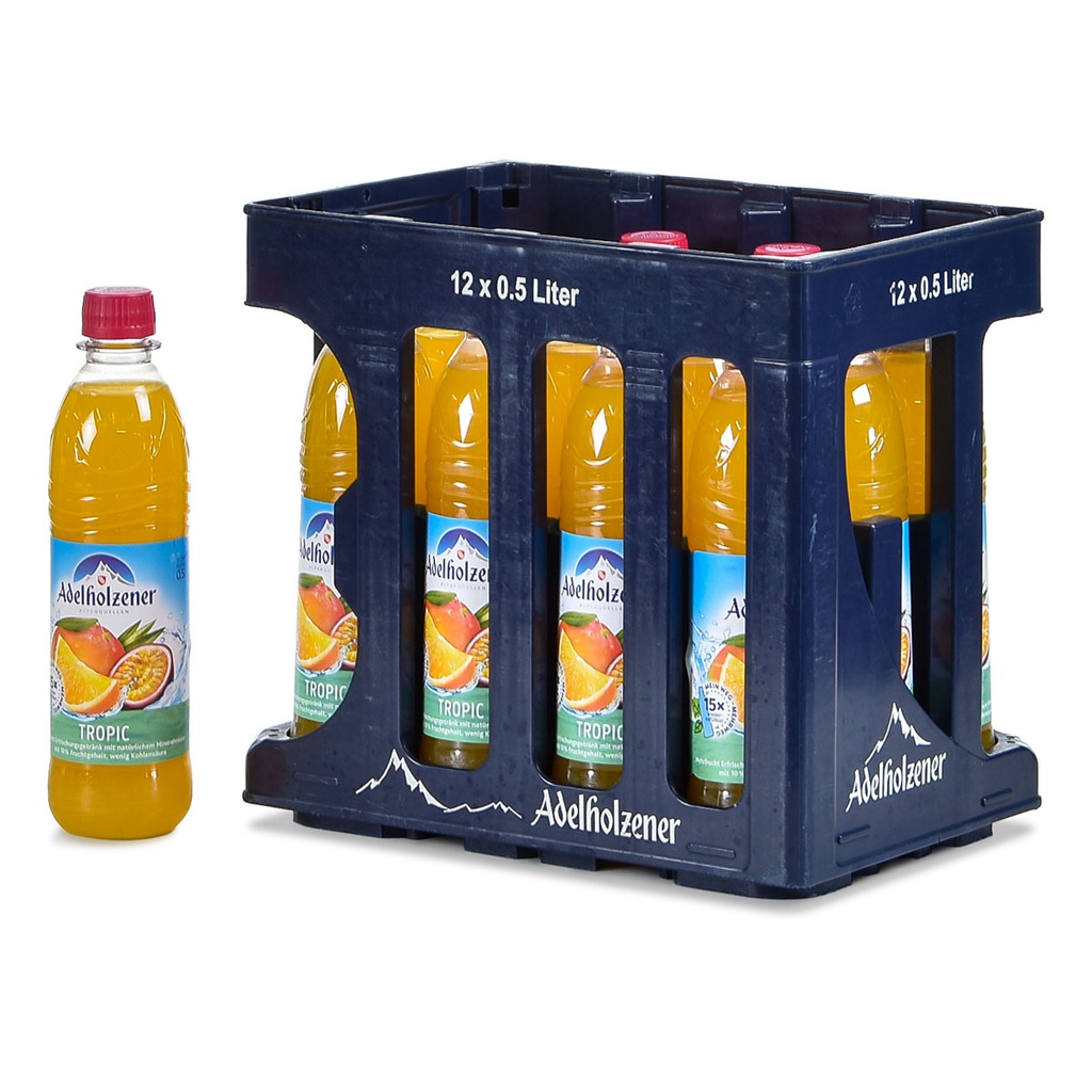 ADELHOLZENER TROPIC PET  12 x 0,5 LITER (Zitrone)