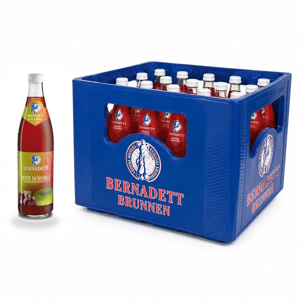 BERNADETT ROTE SCHORLE  20 x 0,5 LITER