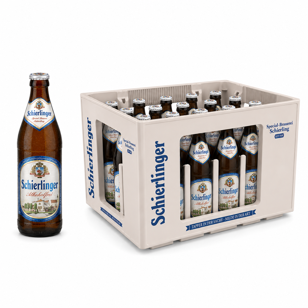 [101584/470] SCHIERLINGER HELL ALKOHOLFREI  20 x 0,5 LITER