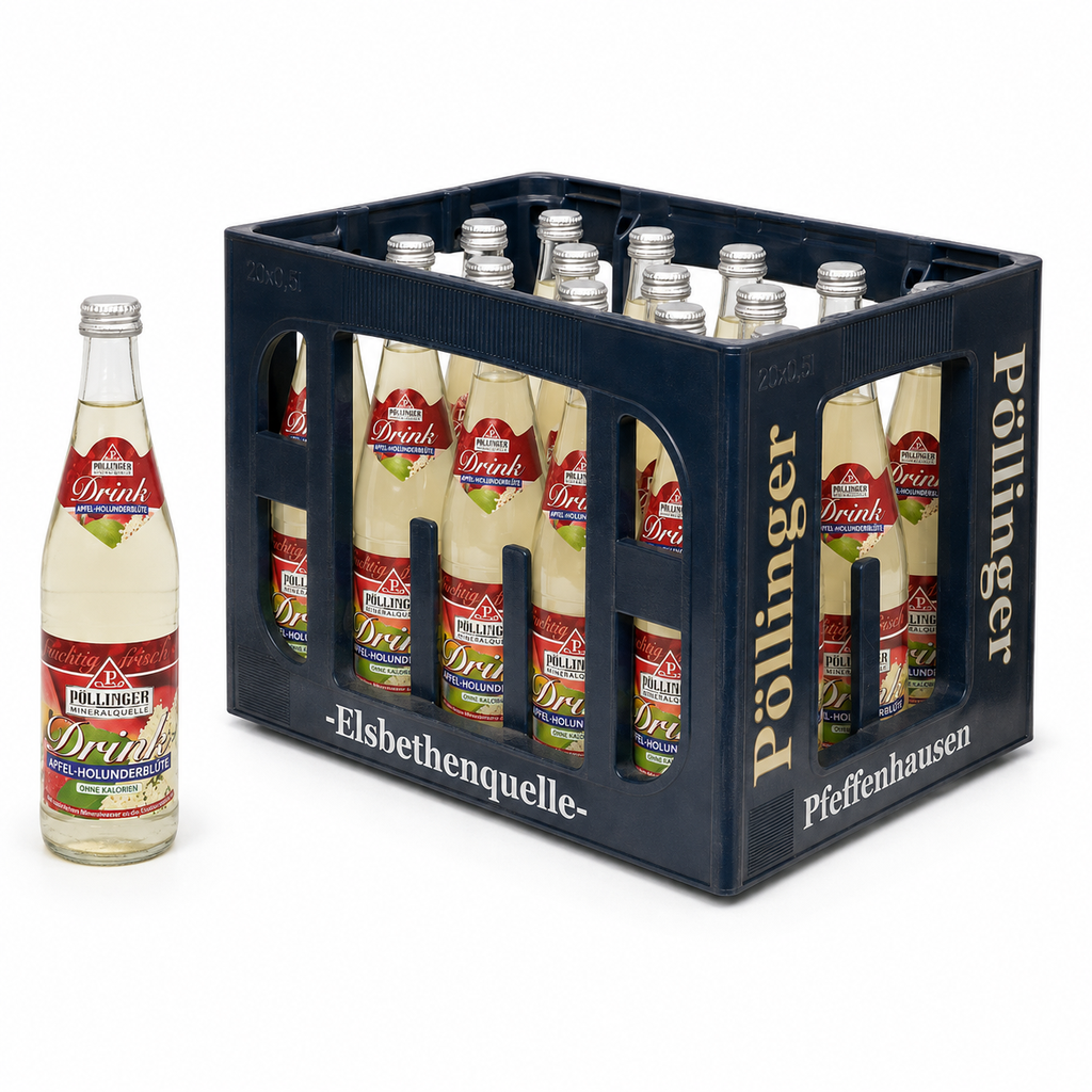 PÖLLINGER APFEL HOLUNDER BLÜTE  20 x 0,5 LITER (Apfel)