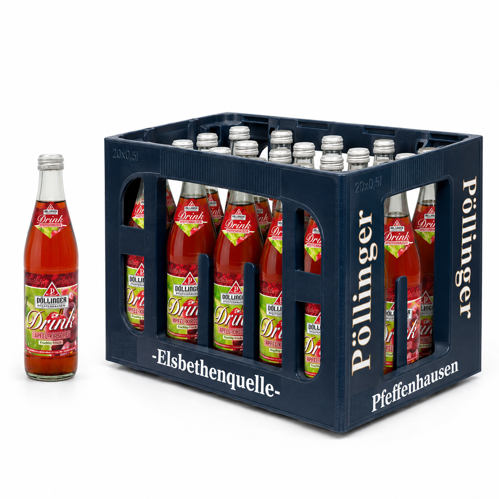 [300-P044] PÖLLINGER APFEL KIRSCH DRINK  20 x 0,5 LITER