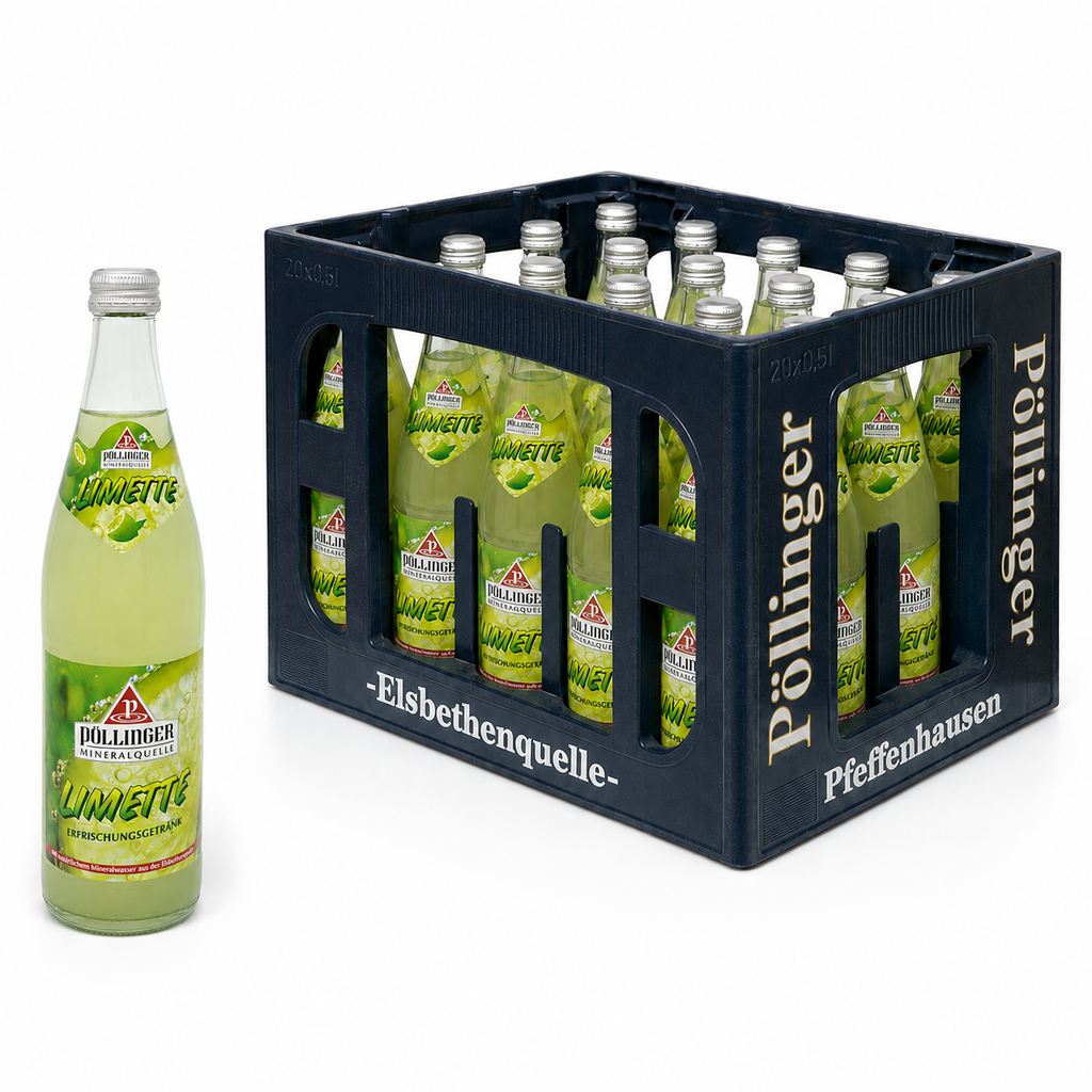 PÖLLINGER LIMO LIMETTE  20 x 0,5 LITER