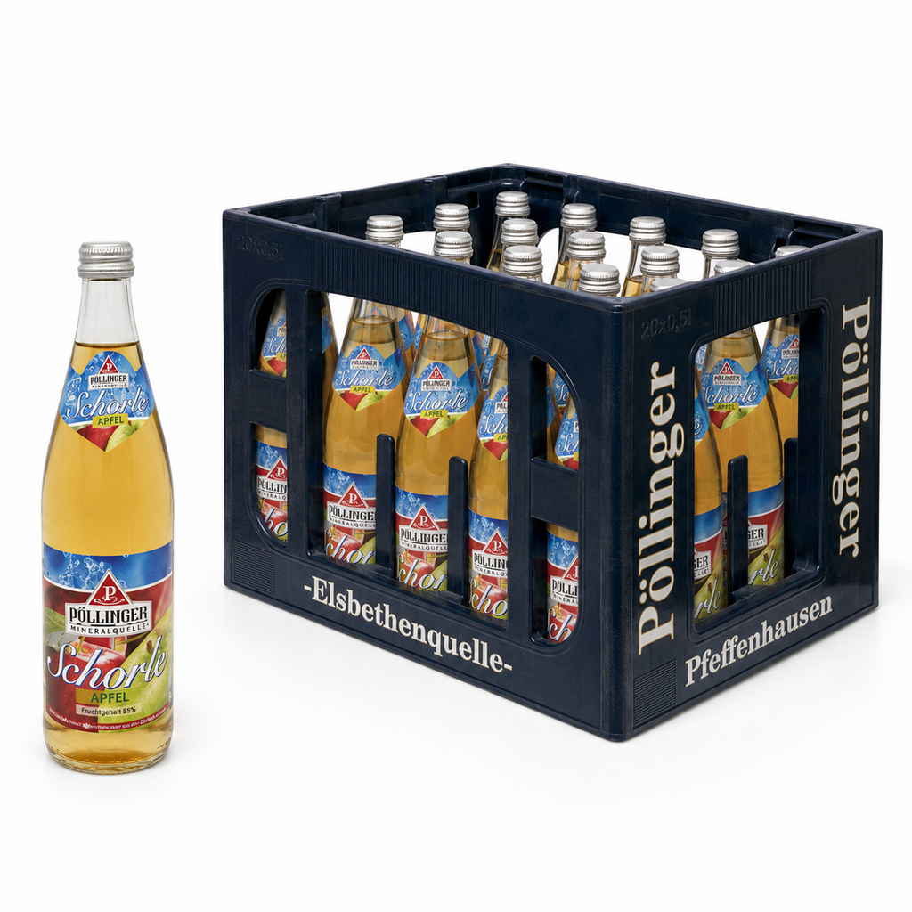 [300-P125] PÖLLINGER APFELSCHORLE  20 x 0,5 LITER
