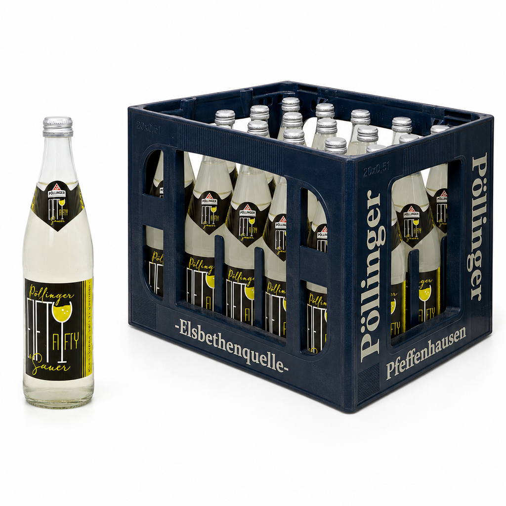 PÖLLINGER WEINSCHORLE SAUER FIFTY_FIFTY  20 x 0,5 LITER