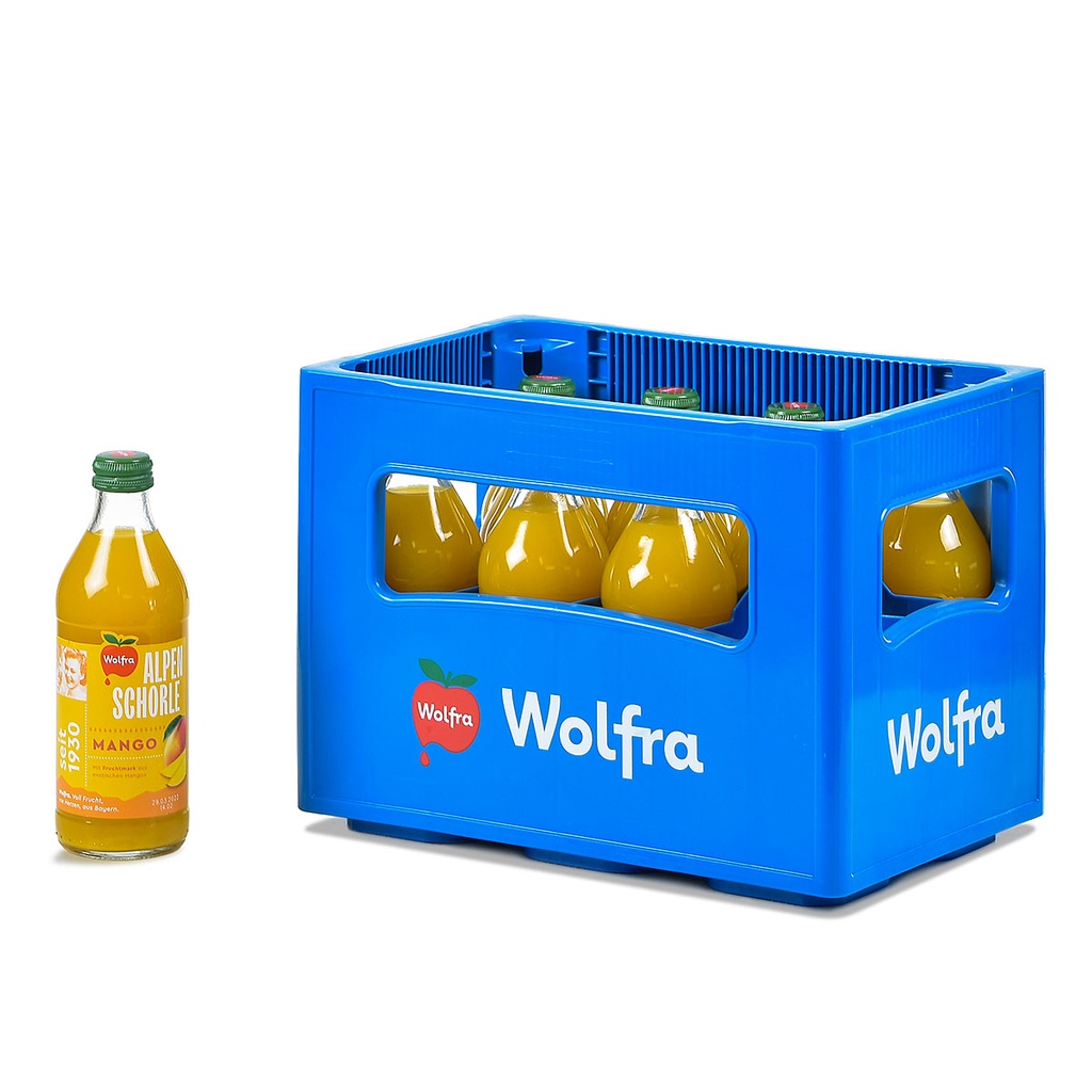 [100481/800] WOLFRA ALPENSCHORLE MANGO  11 x 0,33 LITER