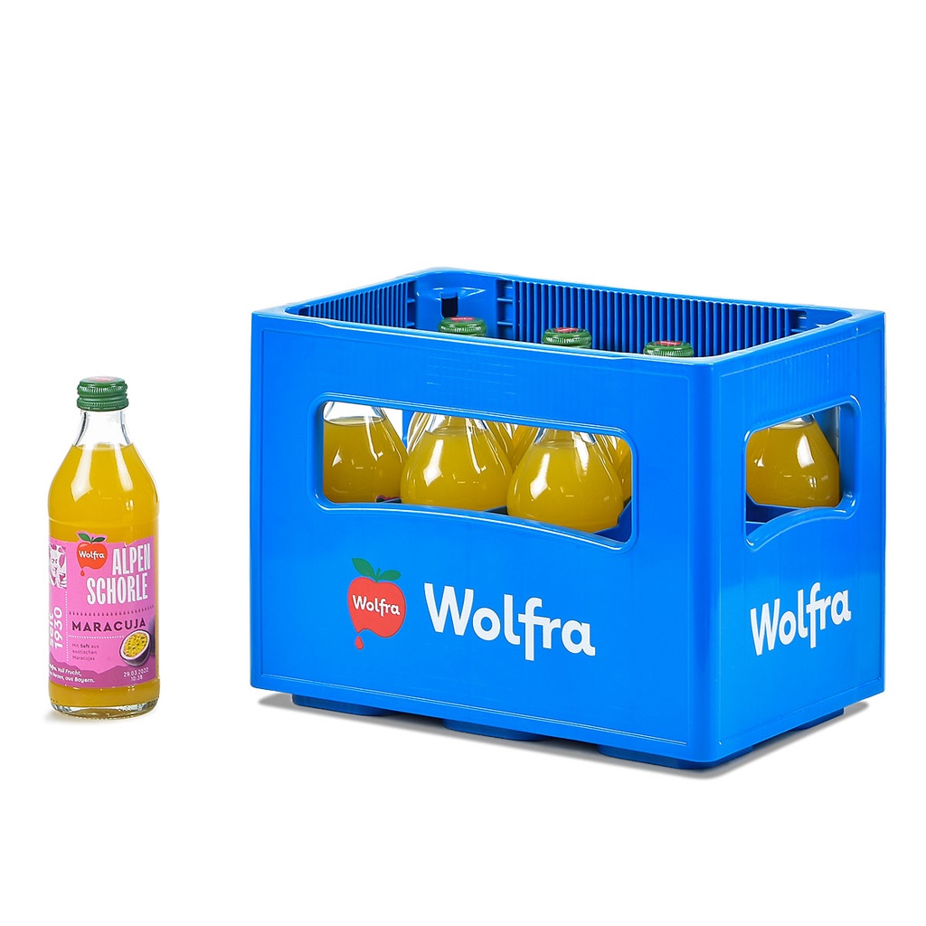 WOLFRA ALPENSCHORLE MARACUJA  11 x 0,33 LITER