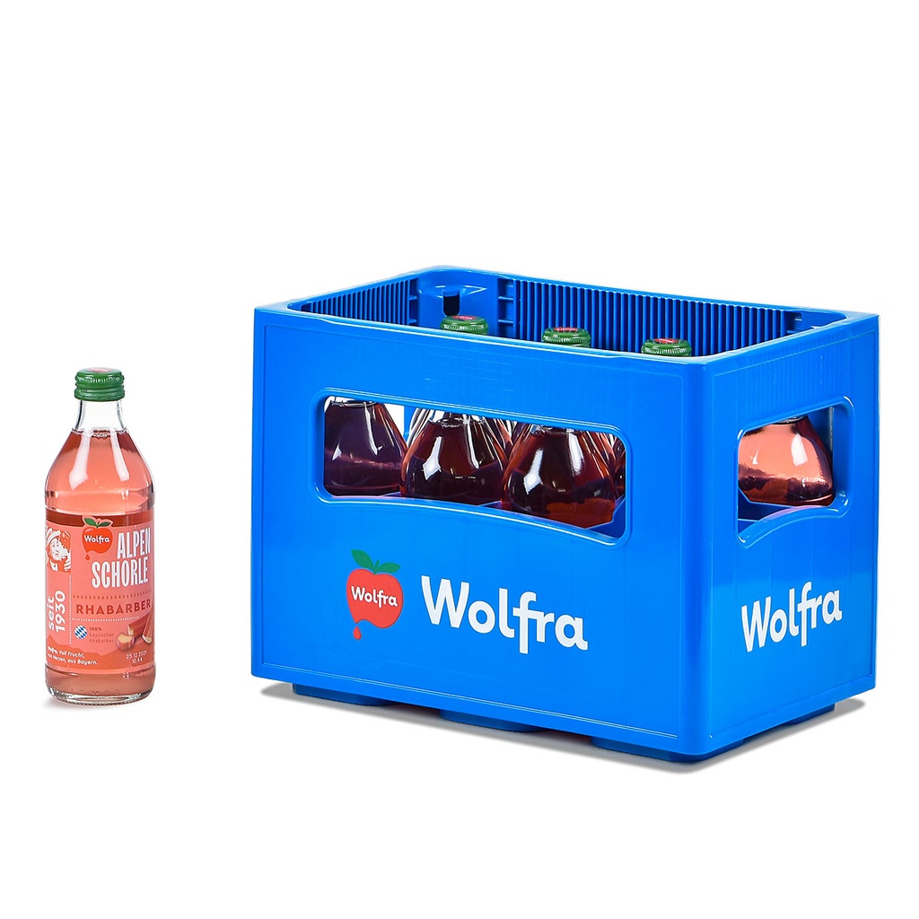 WOLFRA ALPENSCHORLE RHABARBER 11 x 0,33 LITER