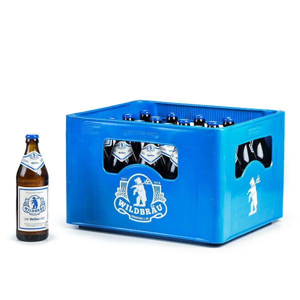 [100284/470] WILDBRÄU HELL  20 x 0,5 LITER