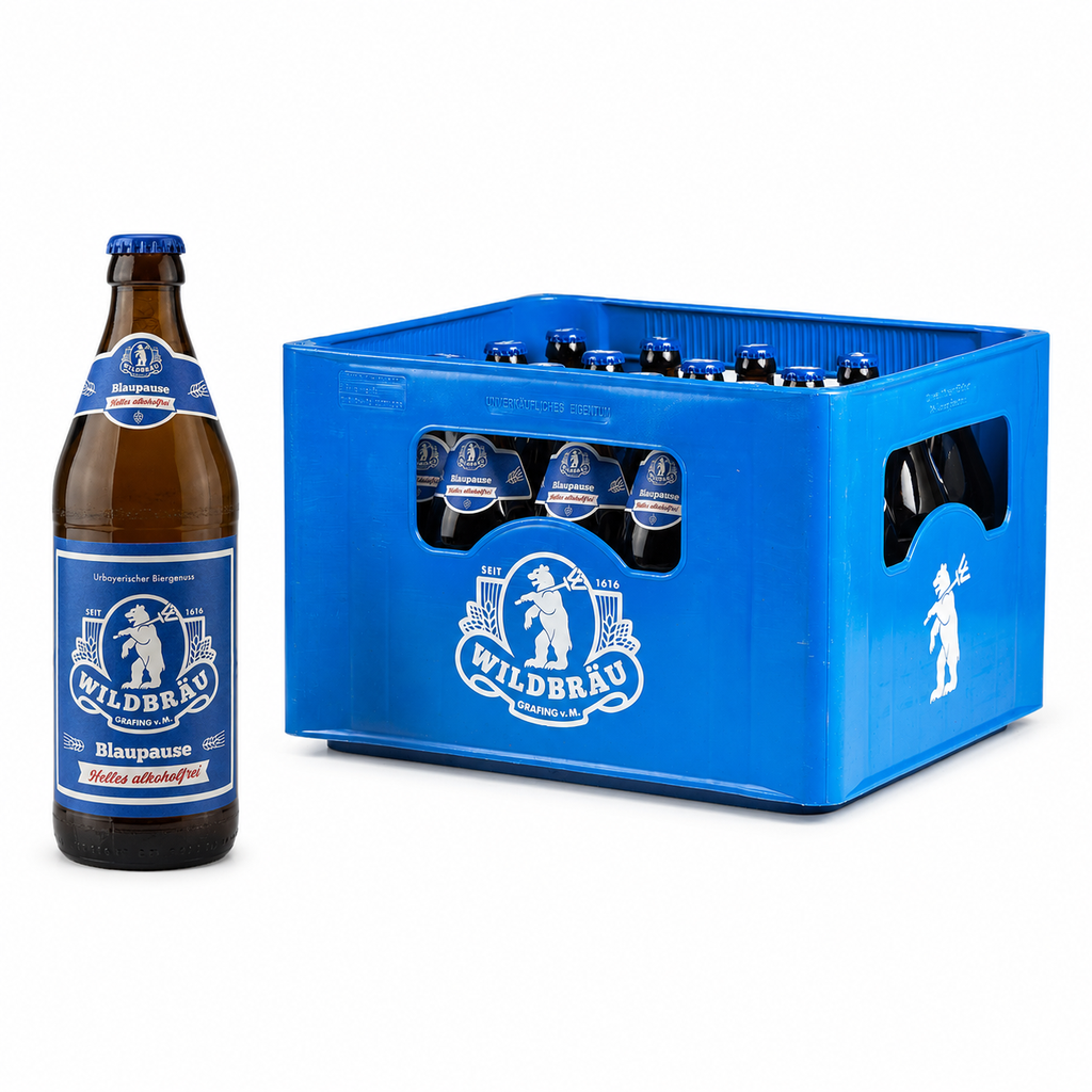 [101700/470] WILDBRÄU HELL ALKOHOLFREI  20 x 0,5 LITER
