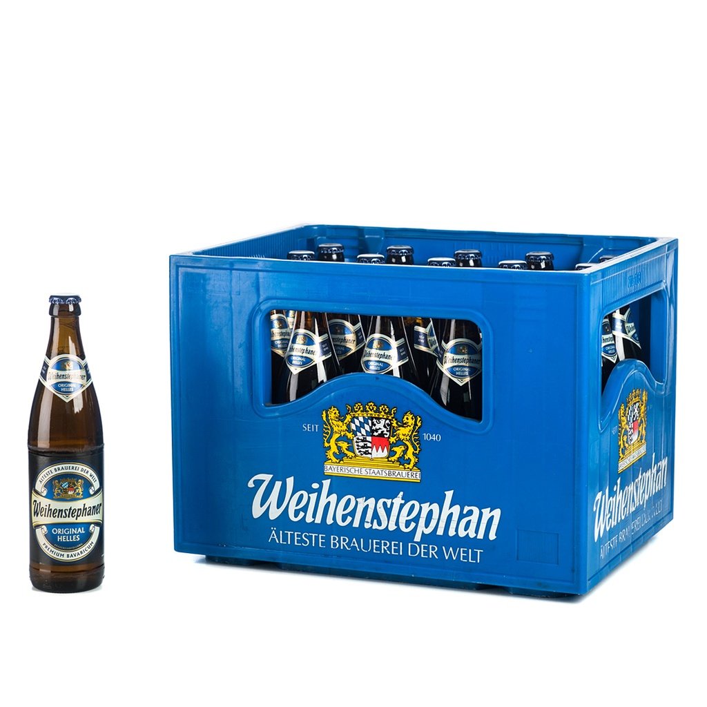 [100-W401] WEIHENSTEPHAN ORIGINAL HELL  20 x 0,5 LITER