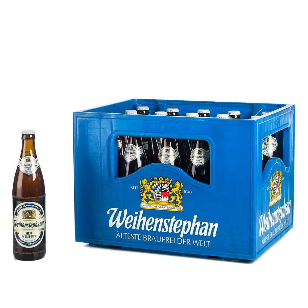 [100-W402] WEIHENSTEPHAN WEIßBIER HELL  20 x 0,5 LITER