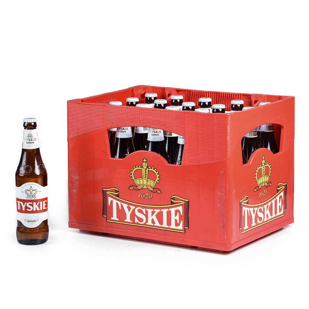 TYSKIE LAGER HELL  20 x 0,5 LITER