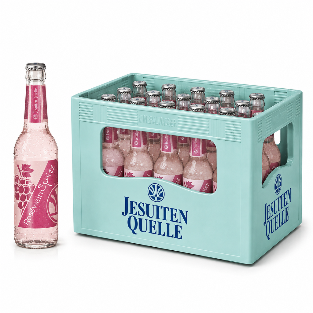 JESUITEN QUELLE WEIßWEIN ROSEWEIN SPRIZZ  24 x 0,33 LITER