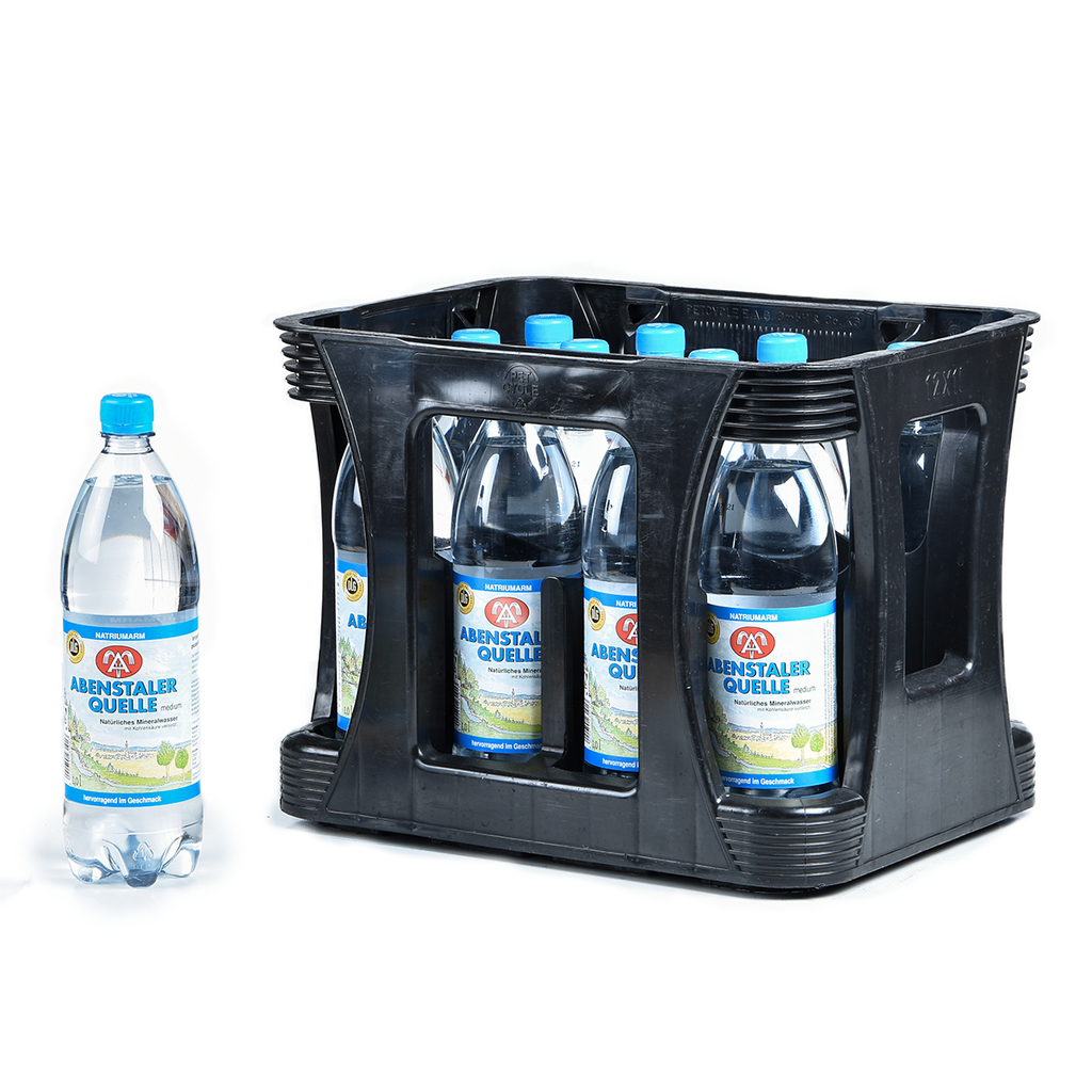 [100289/445] ABENSTALER MEDIUM  12 x 1,0 LITER